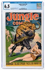 JUNGLE COMICS #84 DECEMBER 1946 CGC 6.5 FINE+.