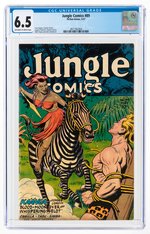 JUNGLE COMICS #89 MAY 1947 CGC 6.5 FINE+.