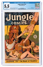 JUNGLE COMICS #101 MAY 1948 CGC 5.5 FINE-.