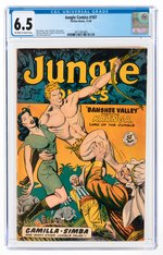 JUNGLE COMICS #107 NOVEMBER 1948 CGC 6.5 FINE+.