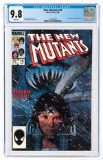 NEW MUTANTS #18 AUGUST 1984 CGC 9.8 NM/MINT (FIRST NEW WARLOCK).