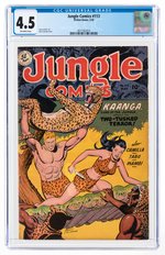 JUNGLE COMICS #113 MAY 1949 CGC 4.5 VG+.