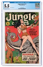 JUNGLE COMICS #114 JUNE 1949 CGC 5.5 FINE-.