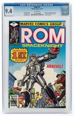 ROM #1 DECEMBER 1979 CGC 9.4 NM (FIRST ROM).