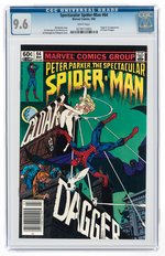 SPECTACULAR SPIDER-MAN #64 MARCH 1982 CGC 9.6 NM+ (FIRST CLOAK AND DAGGER).