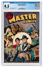 MASTER COMICS #53 AUGUST 1944 CGC 4.5 VG+.