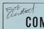 OVERSTREET THE COMIC BOOK PRICE GUIDE FIRST EDITION SIGNED COVER PROOF.