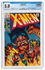 X-MEN #51 DECEMBER 1968 CGC 5.0 VG/FINE (FIRST ERIK THE RED).