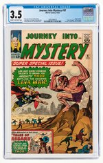 JOURNEY INTO MYSTERY #97 OCTOBER 1963 CGC 3.5 VG-.