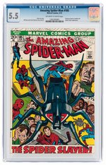 AMAZING SPIDER-MAN #105 FEBRUARY 1971 CGC 5.5 FINE-.