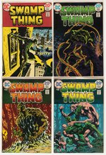 SWAMP THING BRONZE AGE RUN OF 7 COMIC ISSUES.