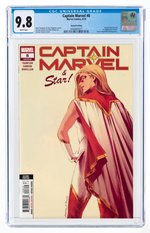 CAPTAIN MARVEL VOL. 10 #8 SEPTEMBER 2019 CGC 9.8 NM/MINT (FIRST STAR - SECOND PRINTING).