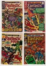 KING-SIZE FANTASTIC FOUR ANNUALS LOT OF 11 COMIC ISSUES.