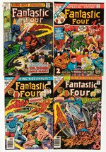 KING-SIZE FANTASTIC FOUR ANNUALS LOT OF 11 COMIC ISSUES.