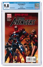 DARK AVENGERS #1 MARCH 2009 CGC 9.8 NM/MINT (FIRST DARK AVENGERS, NORMAN OSBORN BECOMES IRON PATRIOT - SECOND PRINTING).