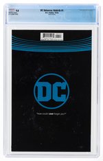 DC UNIVERSE: REBIRTH #1 OCTOBER 2016 CGC 9.8 NM/MINT (FOURTH PRINTING).