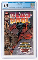 DEADPOOL VOL. 2 #1 JANUARY 1997 CGC 9.8 NM/MINT (FIRST T-RAY & BLIND AL).