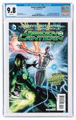 GREEN LANTERN VOL. 5 #20 JULY 2013 CGC 9.8 NM/MINT (FIRST JESSICA CRUZ CAMEO).