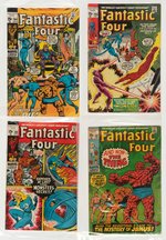 FANTASTIC FOUR BRONZE AGE LOT OF 37 COMIC ISSUES.