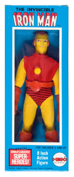 IRON MAN MEGO BOXED FIGURE.