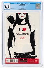 HAWKEYE VOL. 4 #9 JUNE 2013 CGC 9.8 NM/MINT.