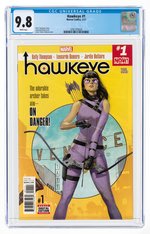 HAWKEYE VOL. 5 #1 FEBRUARY 2017 CGC 9.8 NM/MINT.