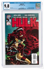 HULK #15 NOVEMBER 2009 CGC 9.8 NM/MINT (FIRST RED SHE-HULK).