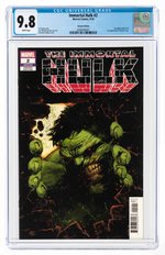 IMMORTAL HULK #2 SEPTEMBER 2018 CGC 9.8 NM/MINT (FIRST DOCTOR FRYE - VARIANT COVER).