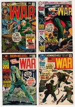 STAR SPANGLED WAR STORIES SILVER/BRONZE AGE LOT OF 16 ISSUES.