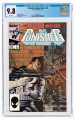 PUNISHER LIMITED SERIES #2 FEBRUARY 1986 CGC 9.8 NM/MINT.