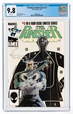 PUNISHER LIMITED SERIES #3 MARCH 1986 CGC 9.8 NM/MINT.