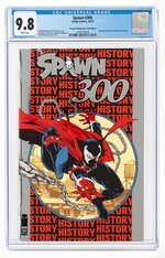 SPAWN #300 OCTOBER 2019 CGC 9.8 NM/MINT (SECOND PRINTING - SILVER FOIL EDITION).