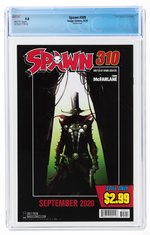 SPAWN #309 AUGUST 2020 CGC 9.8 NM/MINT (GUNSLINGER SPAWN VARIANT COVER).