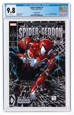 SPIDER-GEDDON #1 DECEMBER 2018 CGC 9.8 NM/MINT (TAN VARIANT COVER B).