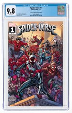 SPIDER-VERSE #1 JANUARY 2021 CGC 9.8 NM/MINT (WALMART EDITION/SECOND PRINTING).