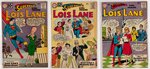 SUPERMAN'S GIRLFRIEND LOIS LANE SILVER AGE COMIC LOT OF 6 ISSUES.