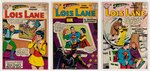 SUPERMAN'S GIRLFRIEND LOIS LANE SILVER AGE COMIC LOT OF 6 ISSUES.
