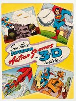THREE-DIMENSION ADVENTURES SUPERMAN COMIC BOOK.