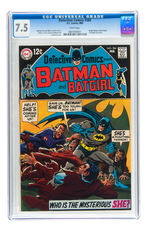 DETECTIVE COMICS  AND BATMAN CGC LOT OF THREE.