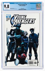 YOUNG AVENGERS #6 SEPTEMBER 2005 CGC 9.8 NM/MINT.
