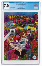 MOTHER'S OATS COMIX #1 OCTOBER 1969 CGC 7.0 FINE/VF.