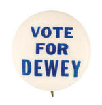 "VOTE FOR DEWEY" UNLISTED IN HAKE.