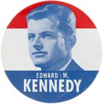 EDWARD M. KENNEDY 3" LITHO FOR 1962 1ST RUN FOR SENATE.