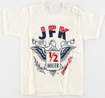 JOHN KENNEDY FITNESS INSPIRED YOUNG CHILDS COTTON T-SHIRT "JFK / VIGOR / VIM / 1/2 MILER"