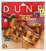 DUNE ROUGH RIDERS MOTORIZED SAND SCOUT - SAND TRACKER CARDED BATTERY-OPERATED VEHICLE.