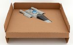 STAR WARS: THE EMPIRE STRIKES BACK - X-WING FIGHTER (BATTLE DAMAGED) BOXED VEHICLE.