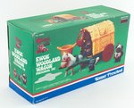 KENNER PRESCHOOL WICKET THE EWOK - EWOK WOODLAND WAGON FACTORY-SEALED BOXED SET.