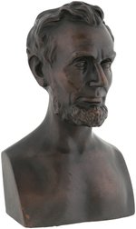 ABRAHAM LINCOLN STRIKING BUST BY POMPEIAN BRONZE CO.