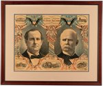 BRYAN & STEVENSON EXCEPTIONAL 1900 CAMPAIGN JUGATE POSTER.