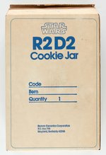 STAR WARS R2-D2 COOKIE JAR IN ORIGINAL BOX.